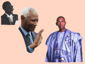 les presidents du senegal